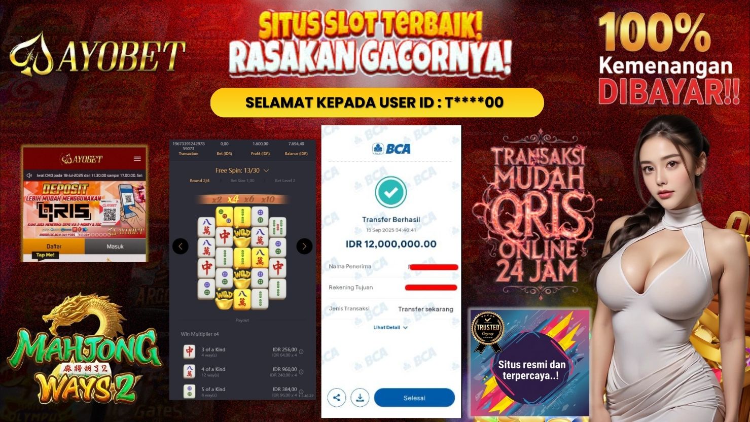 AYOBET JACKPOT SLOT MAHJONG WAYS 2